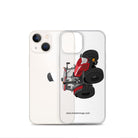 The Tractor Mugs Store McCormick X6 Vt Drive | Clear Case for iPhone® Quality Farmers Merch