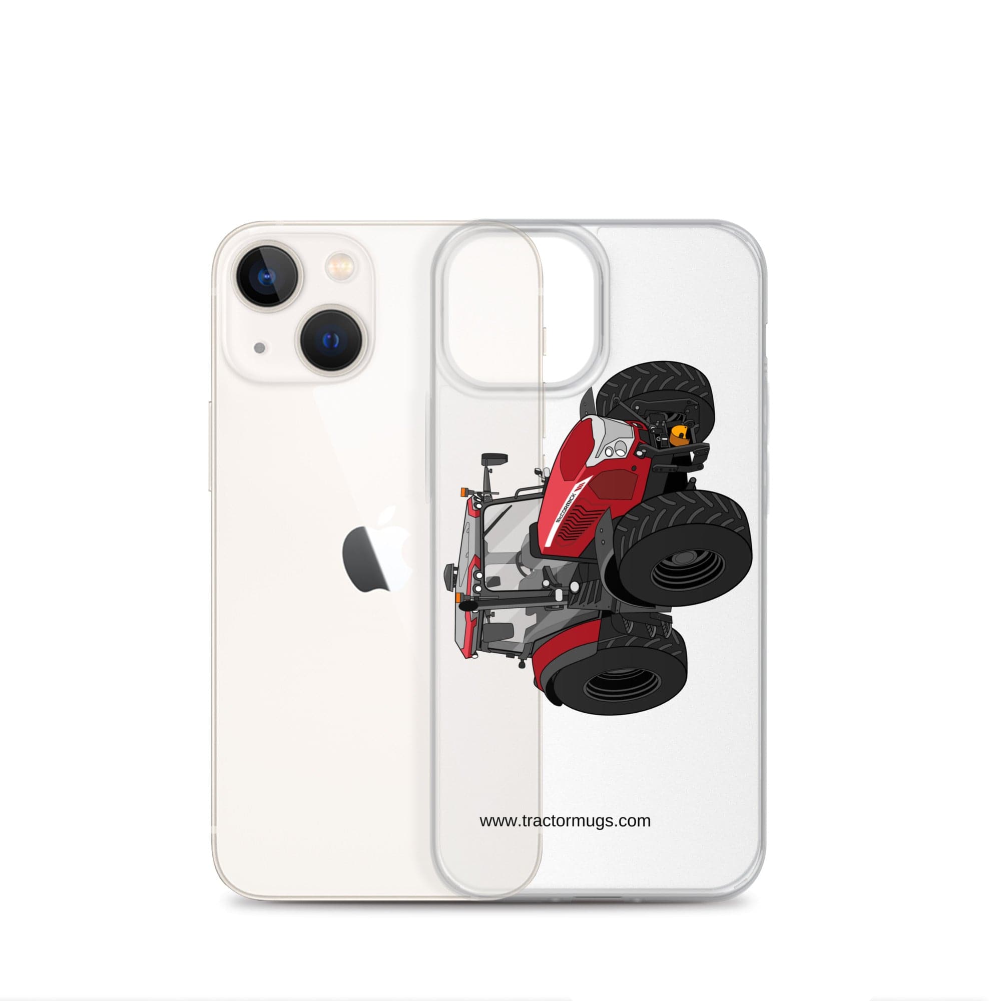 The Tractor Mugs Store McCormick X6 Vt Drive | Clear Case for iPhone® Quality Farmers Merch