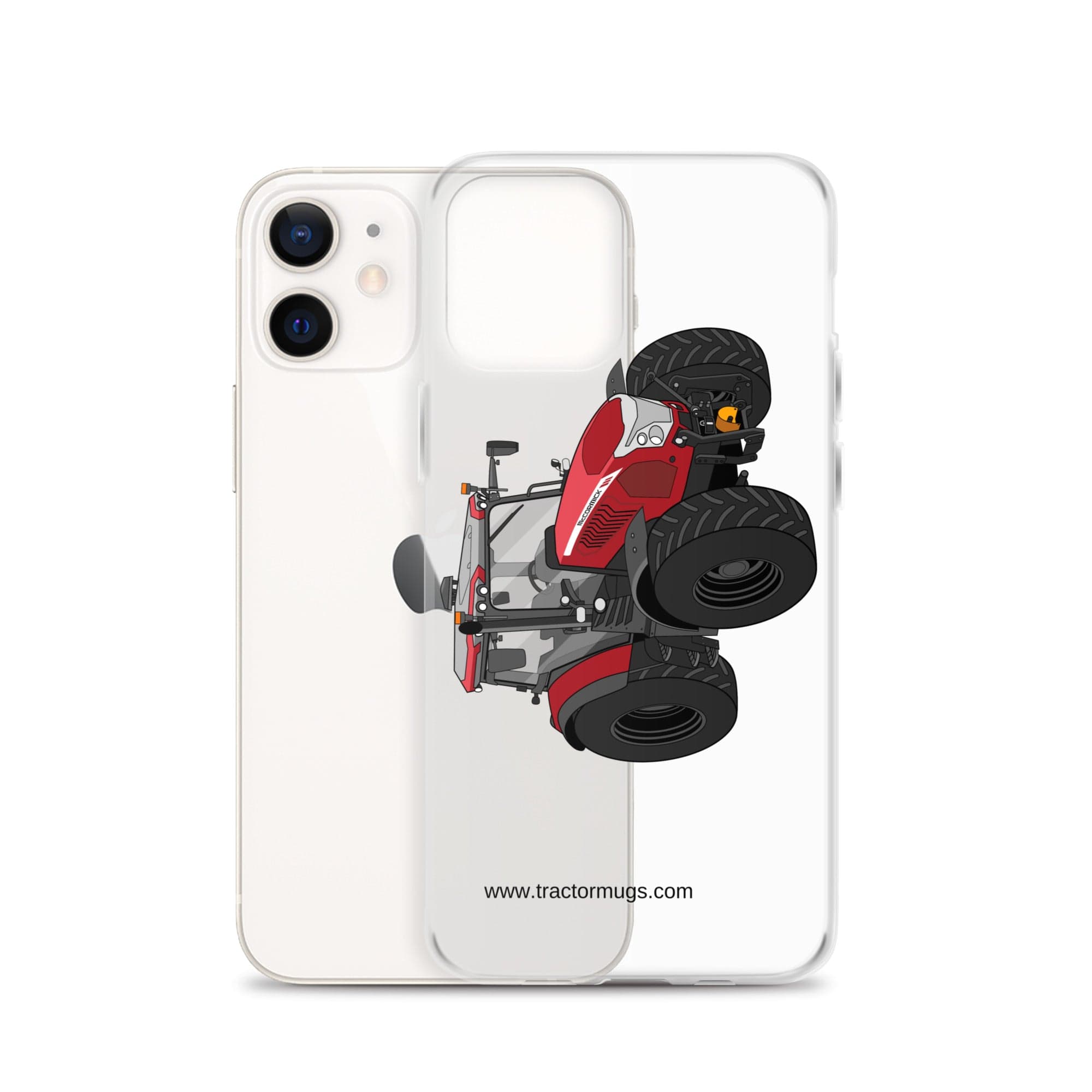 The Tractor Mugs Store McCormick X6 Vt Drive | Clear Case for iPhone® Quality Farmers Merch