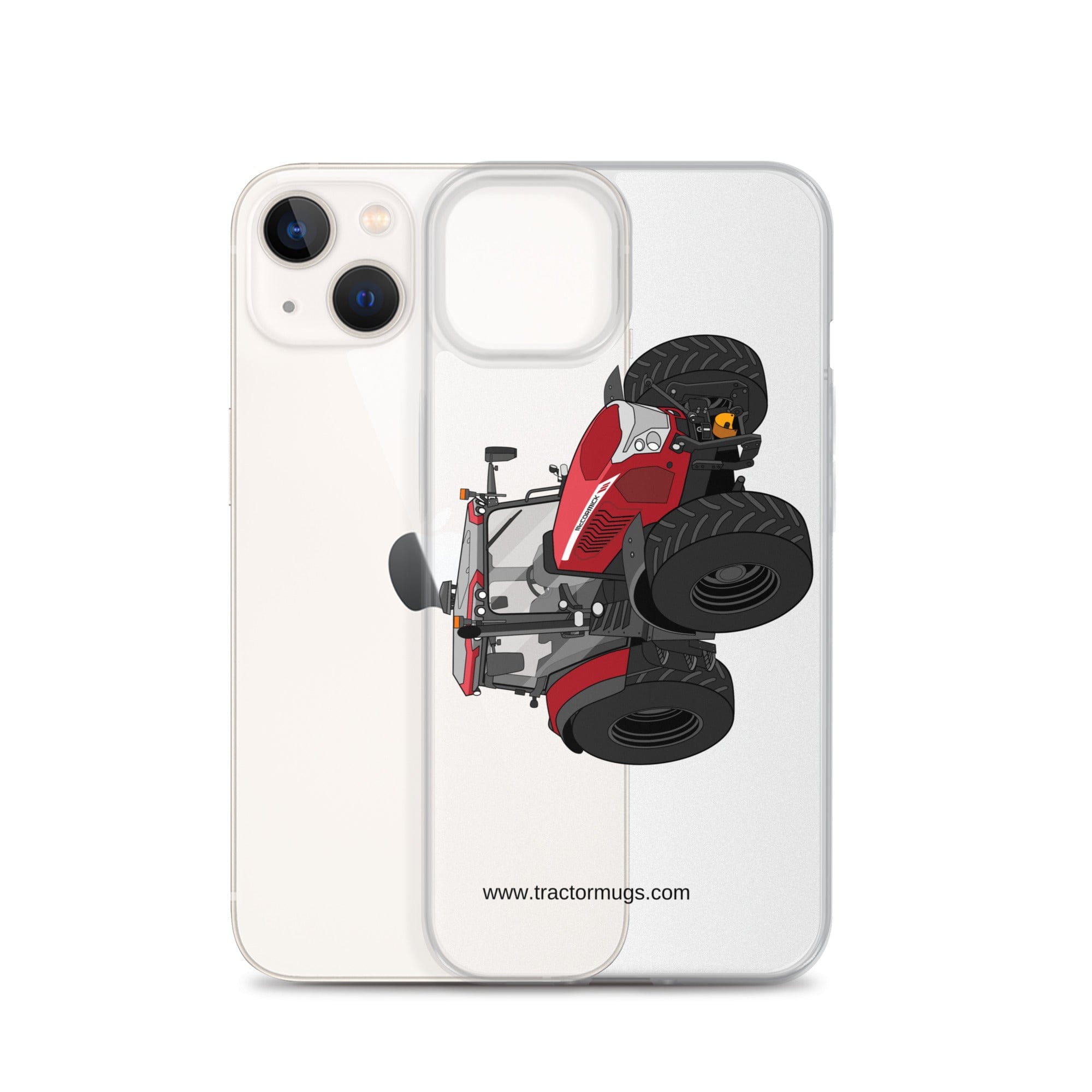The Tractor Mugs Store McCormick X6 Vt Drive | Clear Case for iPhone® Quality Farmers Merch