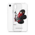 The Tractor Mugs Store McCormick X6 Vt Drive | Clear Case for iPhone® Quality Farmers Merch
