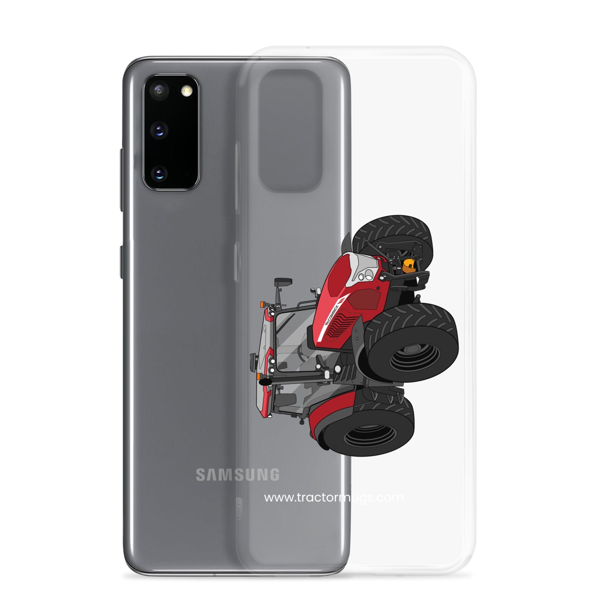 The Tractor Mugs Store McCormick X6 Vt Drive | Clear Case for Samsung® Quality Farmers Merch