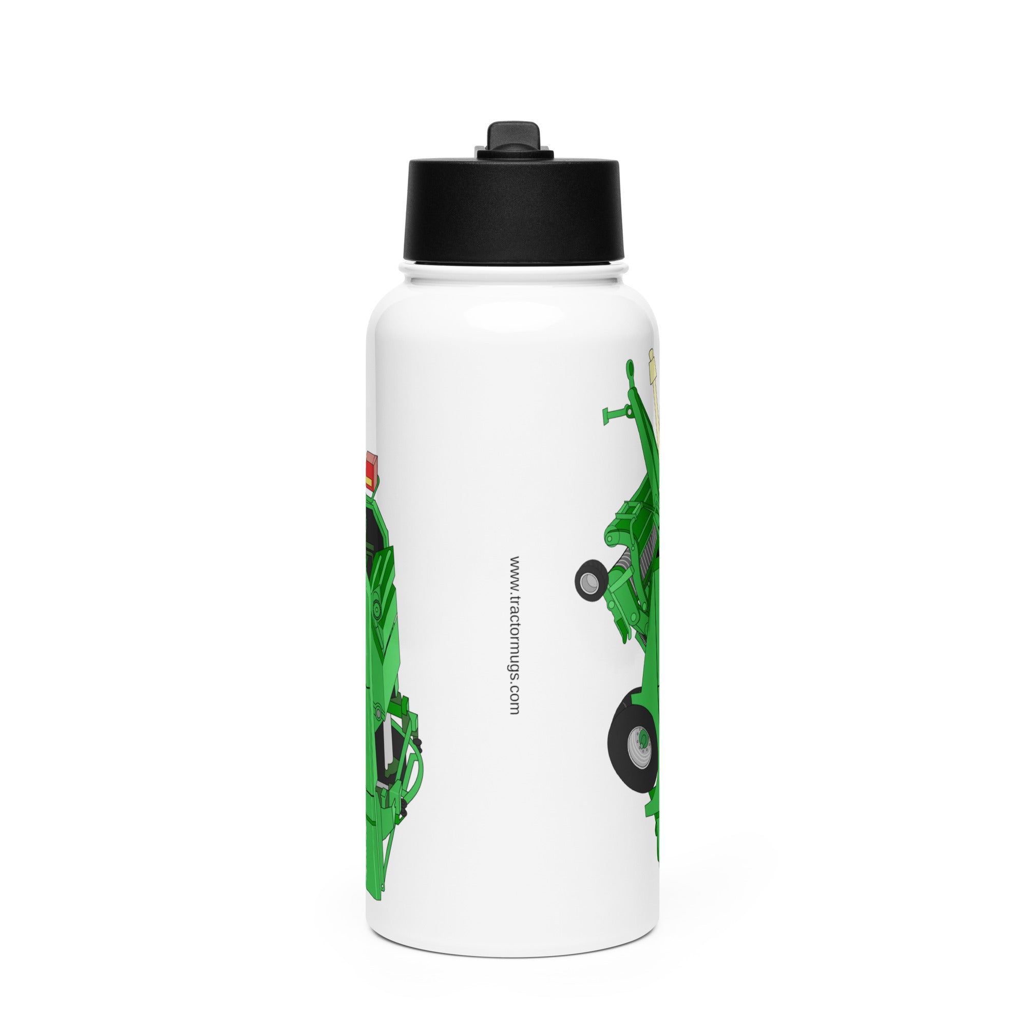 The Tractor Mugs Store McHale Fusion 2 Big Baler | Stainless steel water bottle with a straw lid Quality Farmers Merch