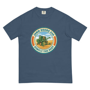 The Tractor Mugs Store Midnight John Deere 530 John Deere 530 SIMPLY THE BEST Retro | Unisex Premium T-shirt Quality Farmers Merch