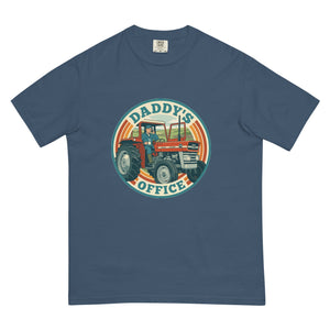 The Tractor Mugs Store Midnight Massey Ferguson 135 DADDY'S OFFICE Retro | Unisex Premium T-shirt Quality Farmers Merch