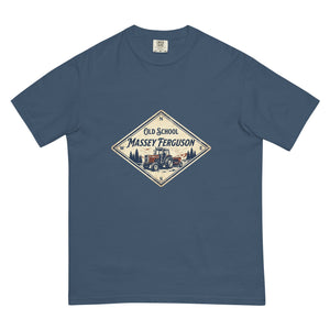 The Tractor Mugs Store Midnight / S Massey Ferguson 390T OLD SCHOOL MASSEY FERGUSON Heritage | Unisex Premium T-shirt Quality Farmers Merch