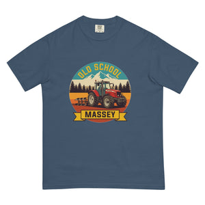 The Tractor Mugs Store Midnight / S Massey Ferguson 6480 OLD SCHOOL MASSEY Outdoor | Unisex Premium T-shirt Quality Farmers Merch