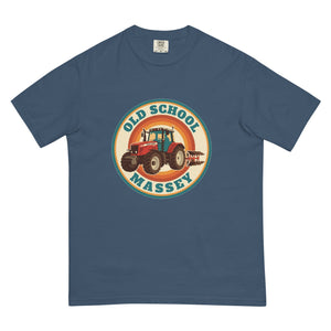 The Tractor Mugs Store Midnight / S Massey Ferguson 6480 OLD SCHOOL MASSEY Retro | Unisex Premium T-shirt Quality Farmers Merch