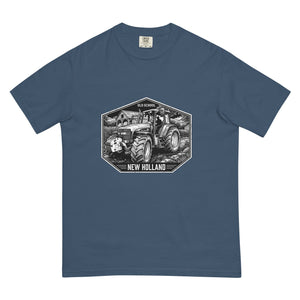 The Tractor Mugs Store Midnight / S New Holland TM 155 OLD SCHOOL NEW HOLLAND Moose | Unisex Premium T-shirt Quality Farmers Merch