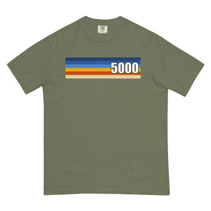 The Tractor Mugs Store Moss / S Retro Stripes 5000 | Unisex Premium T-shirt Quality Farmers Merch
