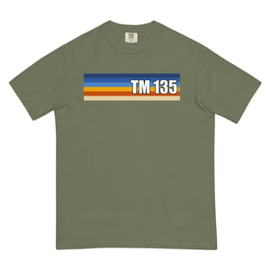 The Tractor Mugs Store Moss / S Retro Stripes TM 135 | Unisex Premium T-shirt Quality Farmers Merch