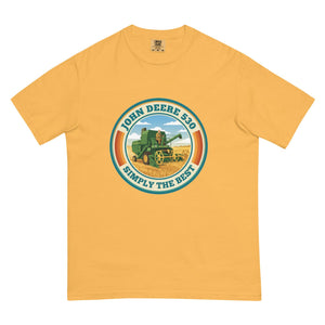 The Tractor Mugs Store Mustard John Deere 530 John Deere 530 SIMPLY THE BEST Retro | Unisex Premium T-shirt Quality Farmers Merch