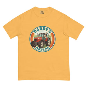 The Tractor Mugs Store Mustard Massey Ferguson 6480 DADDY'S OFFICE Retro | Unisex Premium T-shirt Quality Farmers Merch