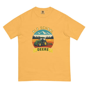The Tractor Mugs Store Mustard / S John Deere 3350 OLD SCHOOL DEERE Outdoor | Unisex Premium T-shirt Quality Farmers Merch