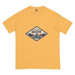 The Tractor Mugs Store Mustard / S John Deere 7810 OLD SCHOOL DEERE Heritage | Unisex Premium T-shirt Quality Farmers Merch