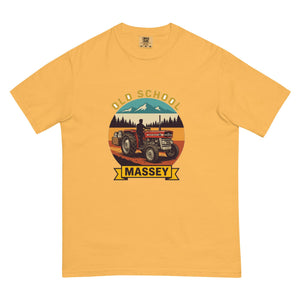 The Tractor Mugs Store Mustard / S Massey Ferguson 135 OLD SCHOOL MASSEY Outdoor | Unisex Premium T-shirt Quality Farmers Merch