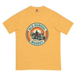 The Tractor Mugs Store Mustard / S Massey Ferguson 135 OLD SCHOOL MASSEY Retro | Unisex Premium T-shirt Quality Farmers Merch