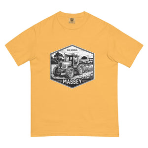 The Tractor Mugs Store Mustard / S Massey Ferguson 3075 OLD SCHOOL MASSEY Moose | Unisex Premium T-shirt Quality Farmers Merch