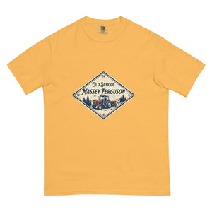 The Tractor Mugs Store Mustard / S Massey Ferguson 390T OLD SCHOOL MASSEY FERGUSON Heritage | Unisex Premium T-shirt Quality Farmers Merch