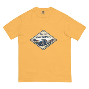 The Tractor Mugs Store Mustard / S New Holland TM 155 TRAFFIC WHAT TRAFFIC? Heritage | Unisex Premium T-shirt Quality Farmers Merch