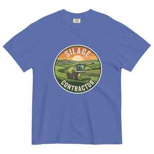 The Tractor Mugs Store Mystic Blue / S Claas Silage Contractor | Unisex Premium  T-Shirt Quality Farmers Merch
