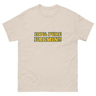 The Tractor Mugs Store Natural / S 100% PURE FARMIN!! | Unisex classic tee Quality Farmers Merch