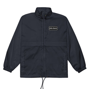 The Tractor Mugs Store Navy / S Oasis Style John Deere Windbreaker | Unisex Embroidered Quality Farmers Merch