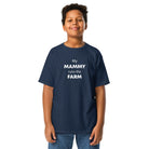 The Tractor Mugs Store Navy / XS Mammy Runs the Farm | Youth Classic Tee Quality Farmers Merch
