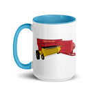 The Tractor Mugs Store New Holland 274 Square Baler | Mug with Color Inside Quality Farmers Merch