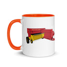 The Tractor Mugs Store New Holland 274 Square Baler | Mug with Color Inside Quality Farmers Merch