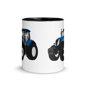 The Tractor Mugs Store New Holland 7040 | Mug with Color Inside Quality Farmers Merch