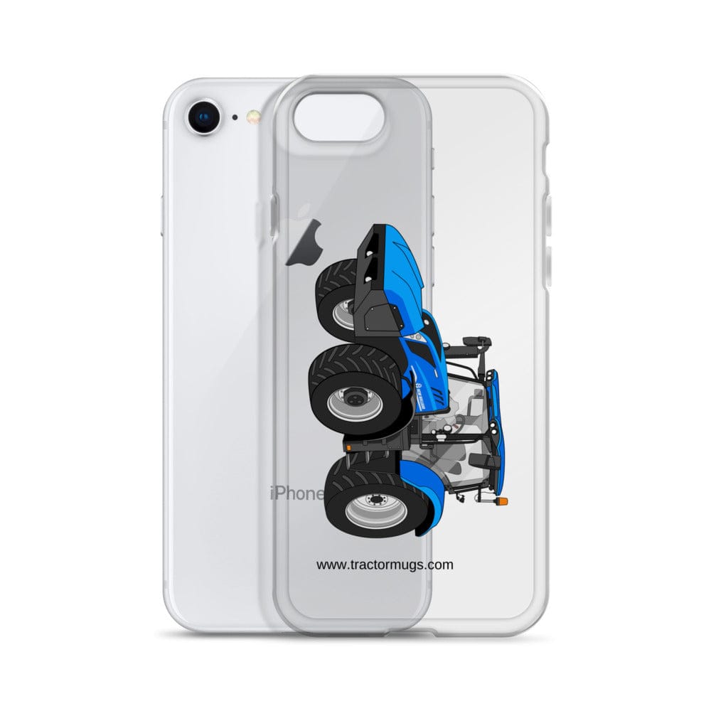 The Tractor Mugs Store New Holland T6 180 Methane | Clear Case for iPhone® Quality Farmers Merch