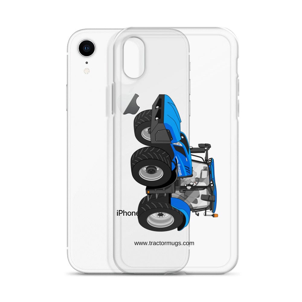 The Tractor Mugs Store New Holland T6 180 Methane | Clear Case for iPhone® Quality Farmers Merch