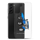 The Tractor Mugs Store New Holland T6 180 Methane | Clear Case for Samsung® Quality Farmers Merch