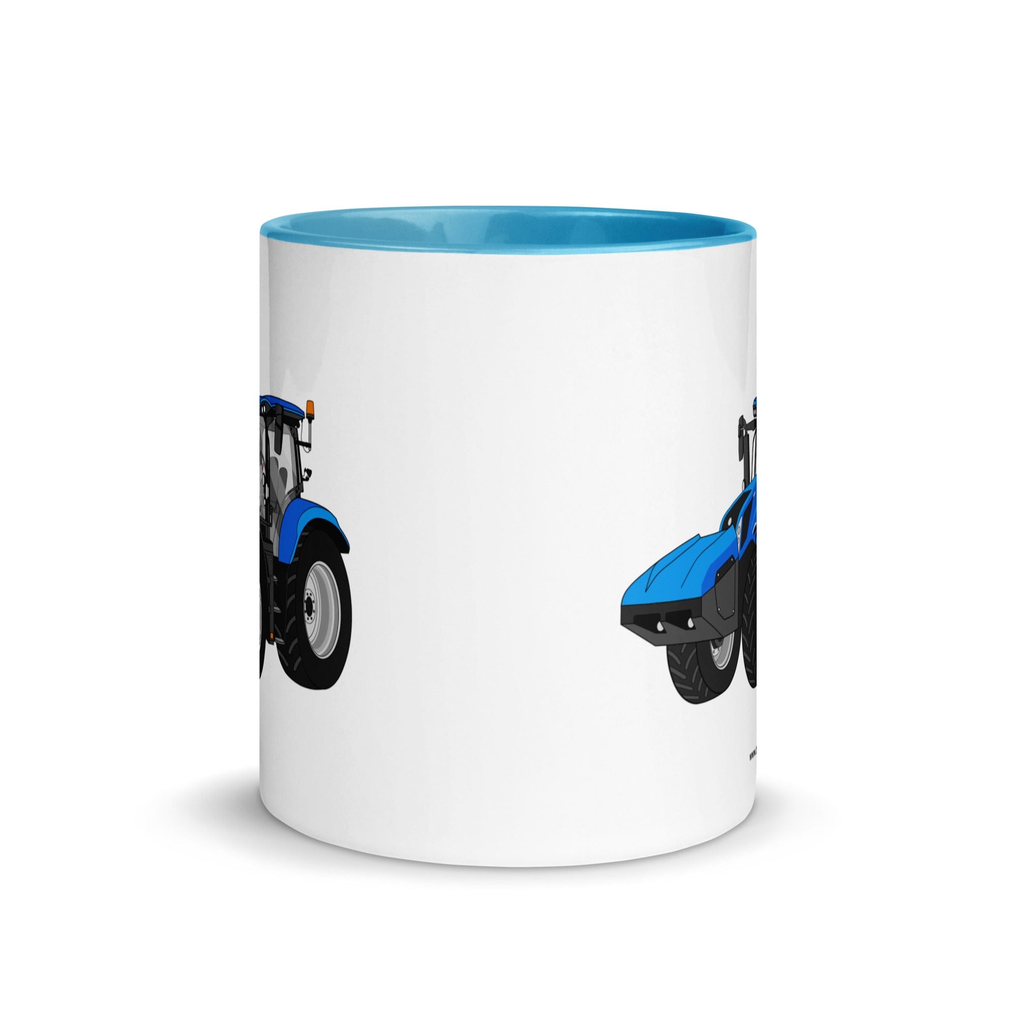 The Tractor Mugs Store New Holland T6 180 Methane | Mug with Color Inside Quality Farmers Merch