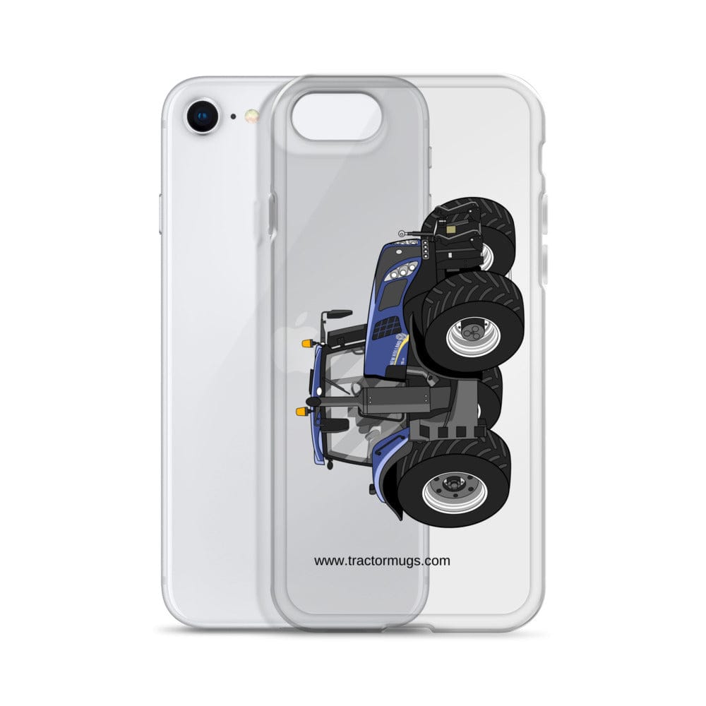 The Tractor Mugs Store New Holland T8 435 | Clear Case for iPhone® Quality Farmers Merch