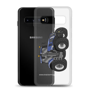 The Tractor Mugs Store New Holland T8 435 | Clear Case for Samsung® Quality Farmers Merch