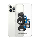 The Tractor Mugs Store New Holland The 7040-1 | Clear Case for iPhone® Quality Farmers Merch