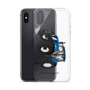 The Tractor Mugs Store New Holland The 7040-1 | Clear Case for iPhone® Quality Farmers Merch