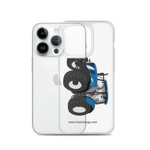The Tractor Mugs Store New Holland The 7040-1 | Clear Case for iPhone® Quality Farmers Merch