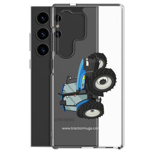 The Tractor Mugs Store New Holland TM 140 | Clear Case for Samsung® Quality Farmers Merch