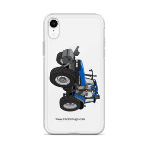 The Tractor Mugs Store New Holland TM 150 Super Steer | Clear Case for iPhone® Quality Farmers Merch