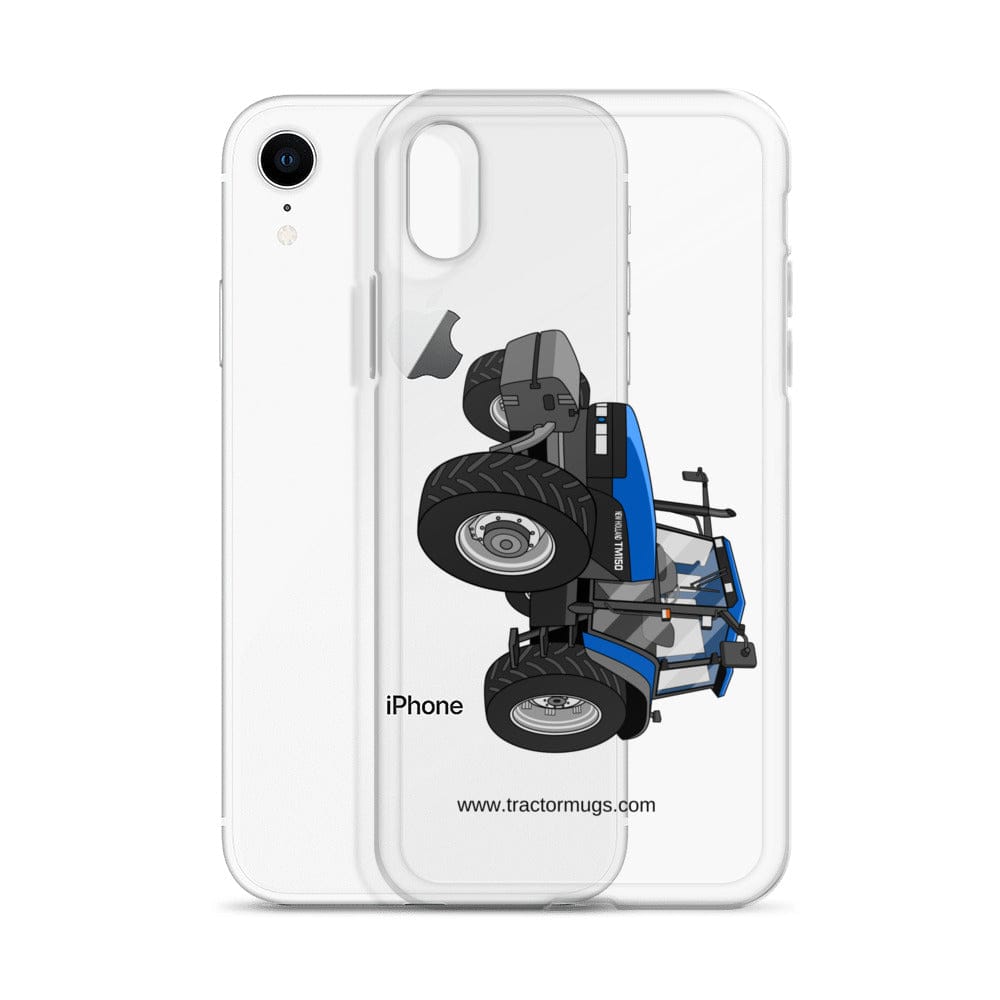 The Tractor Mugs Store New Holland TM 150 Super Steer | Clear Case for iPhone® Quality Farmers Merch