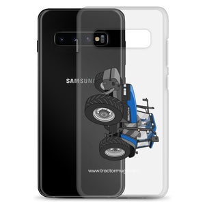 The Tractor Mugs Store New Holland TM 150 Super Steer | Clear Case for Samsung® Quality Farmers Merch