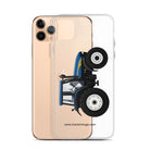 The Tractor Mugs Store New Holland TM 155 | Clear Case for iPhone® Quality Farmers Merch