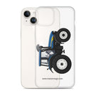 The Tractor Mugs Store New Holland TM 155 | Clear Case for iPhone® Quality Farmers Merch