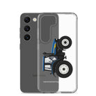 The Tractor Mugs Store New Holland TM 155 | Clear Case for Samsung® Quality Farmers Merch