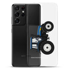 The Tractor Mugs Store New Holland TM 155 | Clear Case for Samsung® Quality Farmers Merch