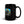 The Tractor Mugs Store New Holland TM 155 TRAFFIC WHAT TRAFFIC? Bright | Black Mug Quality Farmers Merch