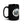 The Tractor Mugs Store New Holland TM 155 TRAFFIC WHAT TRAFFIC? Engraving | Black Mug Quality Farmers Merch